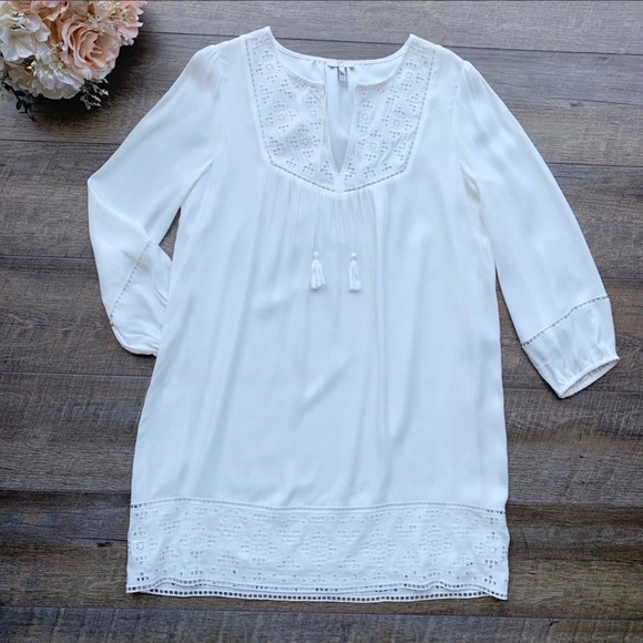 Like New Joie Off White Dress - Picture 1 of 8